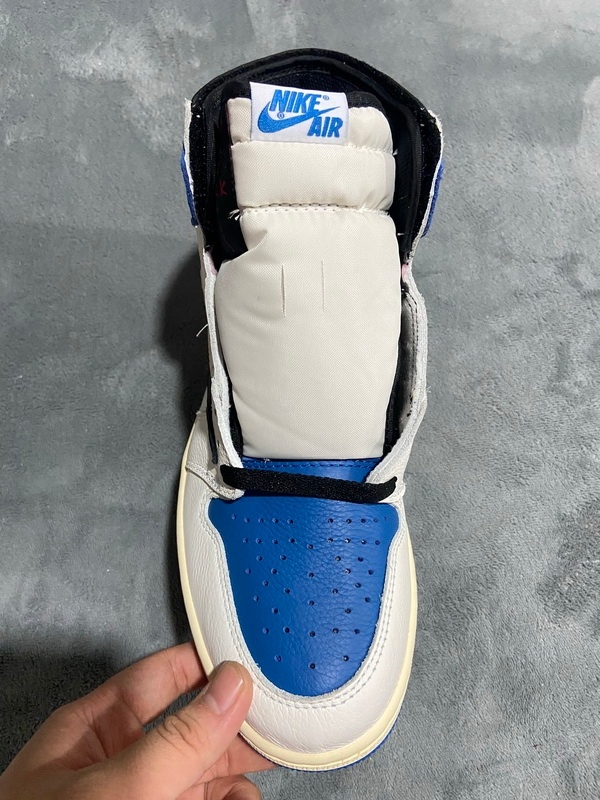 FLAME God Fragment x Travis Scott x Air Jordan 1 High OG Military DH3227-105