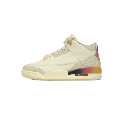 FLAME God J Balvin x Air Jordan 3 White Blue Red FN0344-901 01