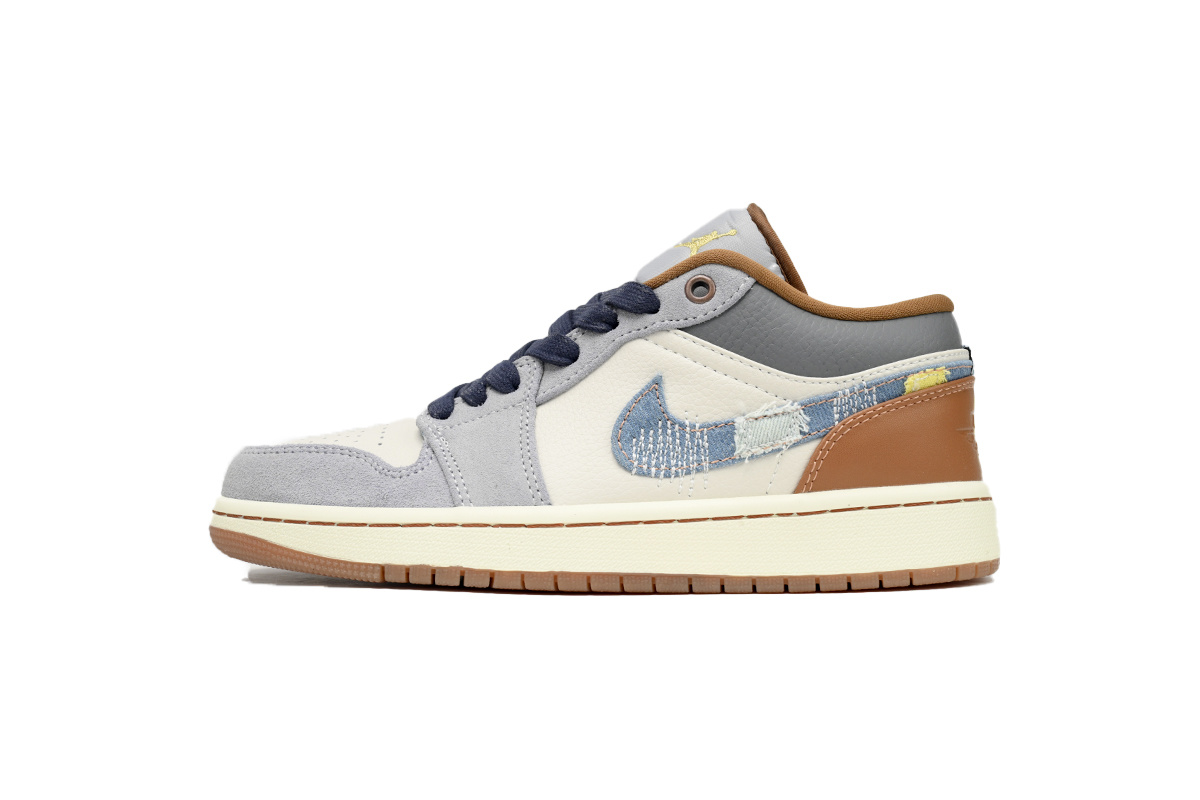 Jordan 1 Low SE GS 'Sashiko' FZ5046-041