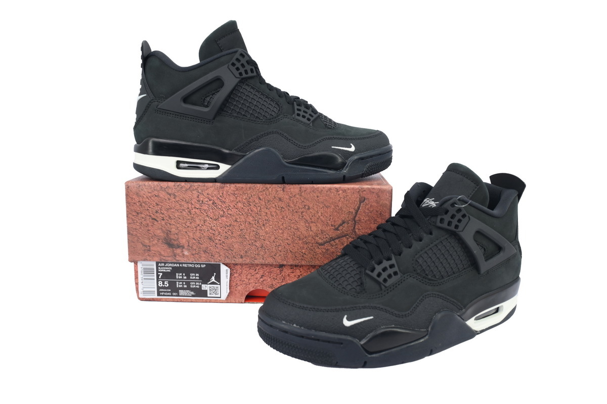 Nigel Sylvester x Air Jordan 4 Retro OG SP 'Brick By Brick' HF4340-001