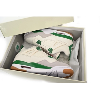FLAME God Nike SB x Air Jordan 4 “Pine Green”Calaite DR5415-103 02