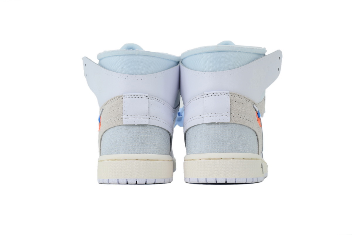Off-White x Air Jordan 1 Retro High OG 'Alaska' AA3834-100
