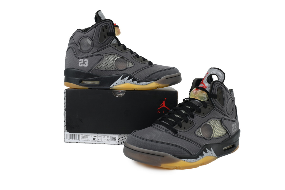 OFF-WHITE x Air Jordan 5 CT8480-001
