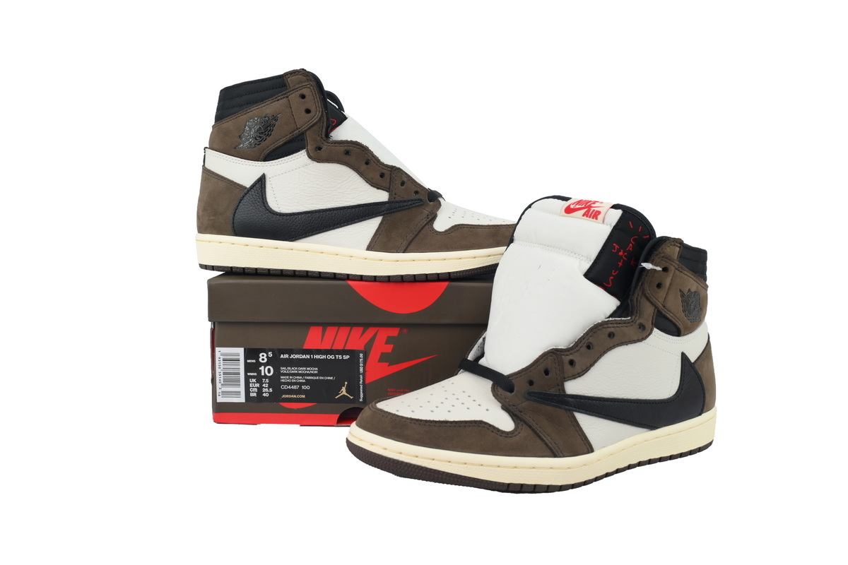 Travis Scott x Air Jordan 1 High OG TS SP CD4487-100