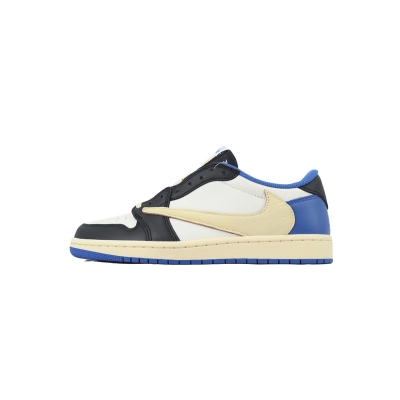 FLAME God Travis Scott x Fragment Design x Air Jordan 1 Low DM7866-140 01