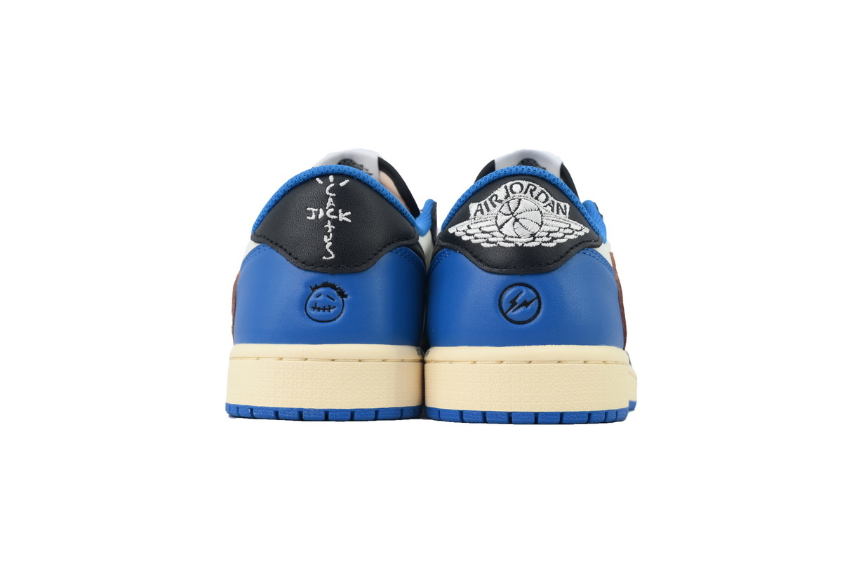 FLAME God Travis Scott x Fragment Design x Air Jordan 1 Low DM7866-140
