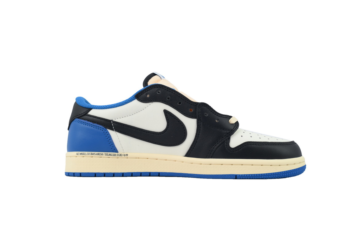 FLAME God Travis Scott x Fragment Design x Air Jordan 1 Low DM7866-140