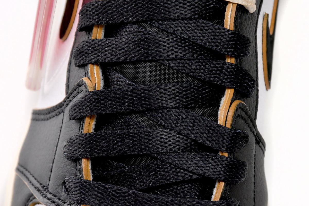 FLAME God Union X Air Jordan 1 OG Hi Retro“Black Toe” BV1300-106