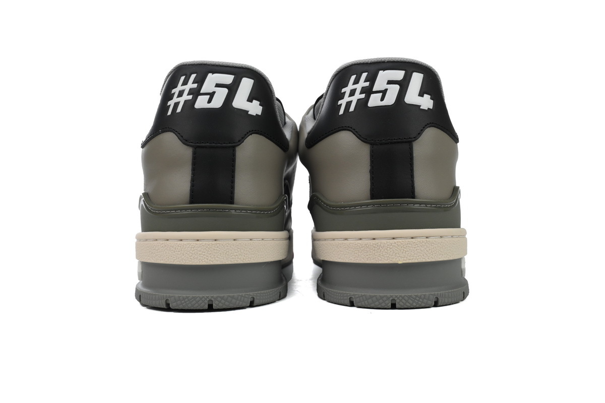 Louis Vuitton Trainer Grey Black  1A54H5
