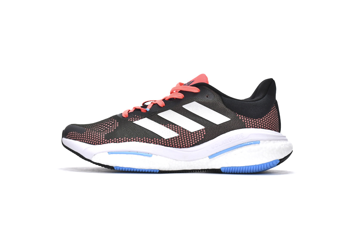 adidas Solar Glide 5 Carbon Silver Metallic Turbo H01162