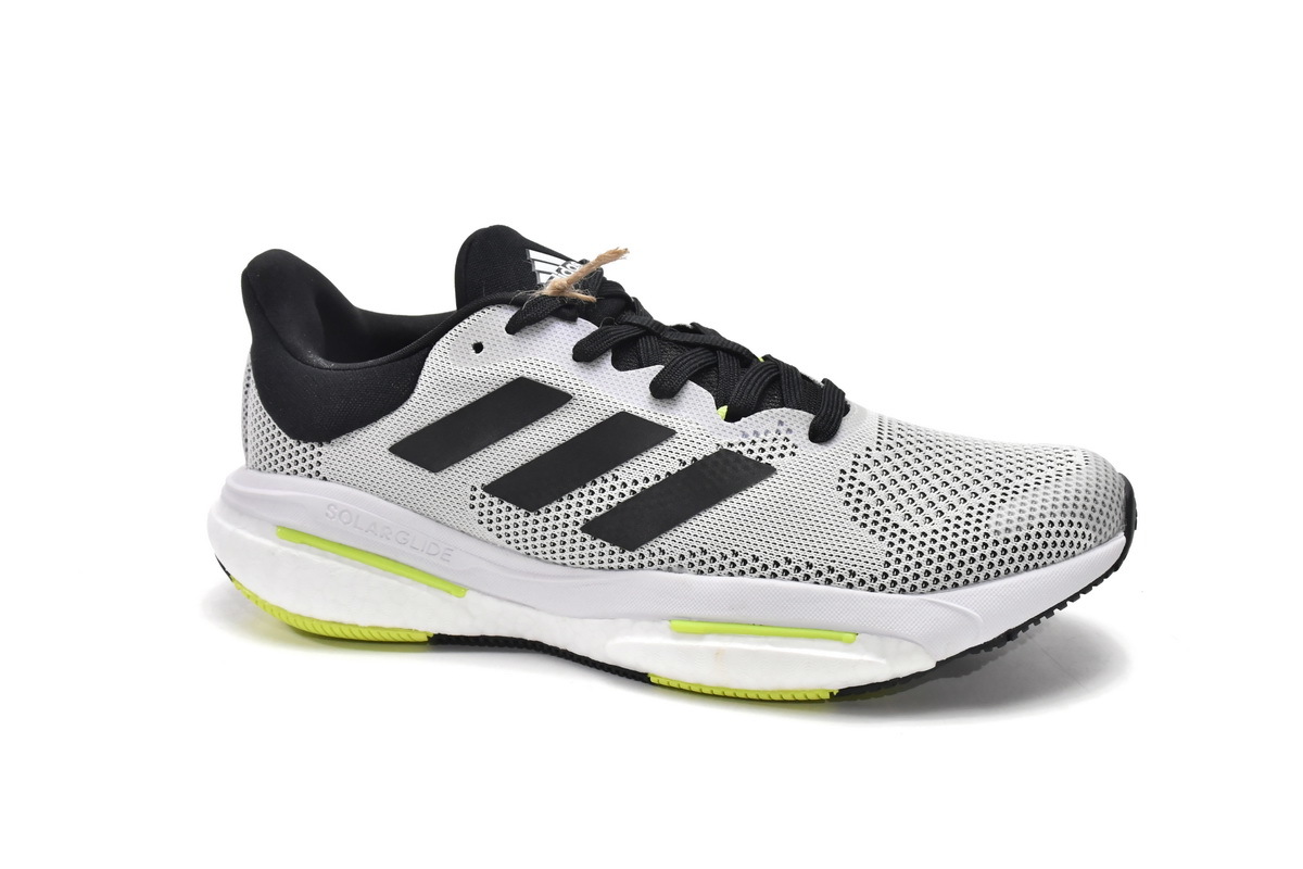 adidas Solar Glide 5 White Pulse Lime GX5472