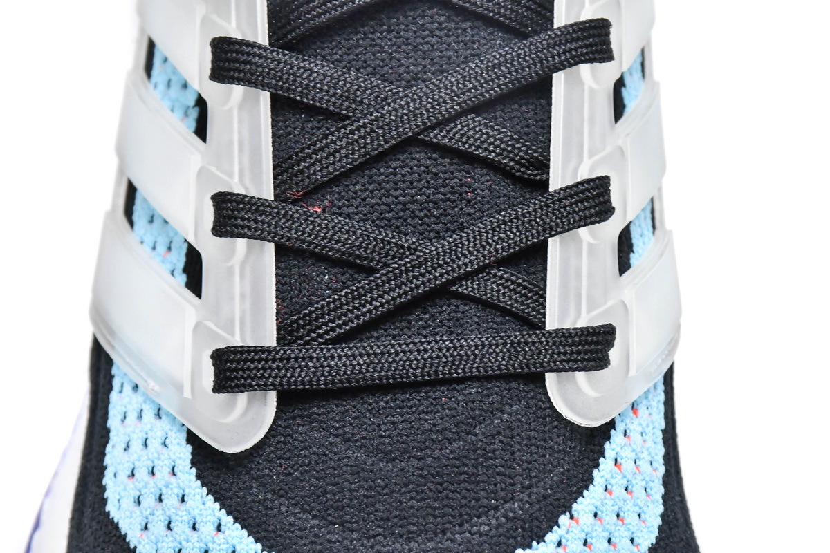 adidas Ultra Boost 2021 Black Blue Orange S23867