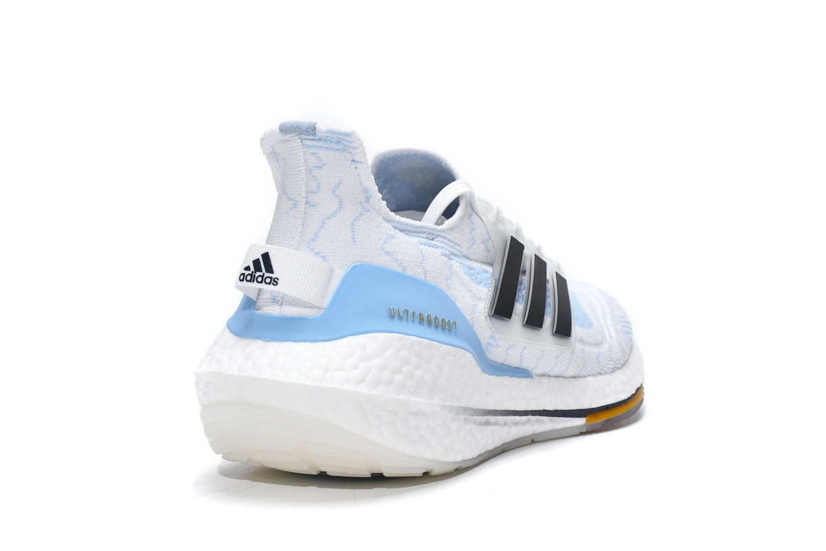 adidas Ultra Boost 2021 White ice blue GZ7120