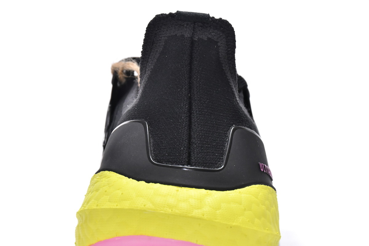 adidas Ultra Boost 2022 Black Gradient Yellow GV8829