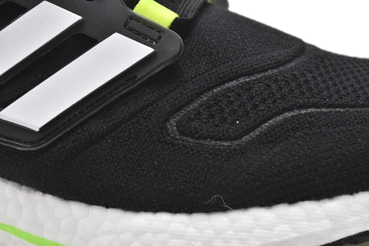 adidas Ultra Boost 2022 Black Solar Green GX6640
