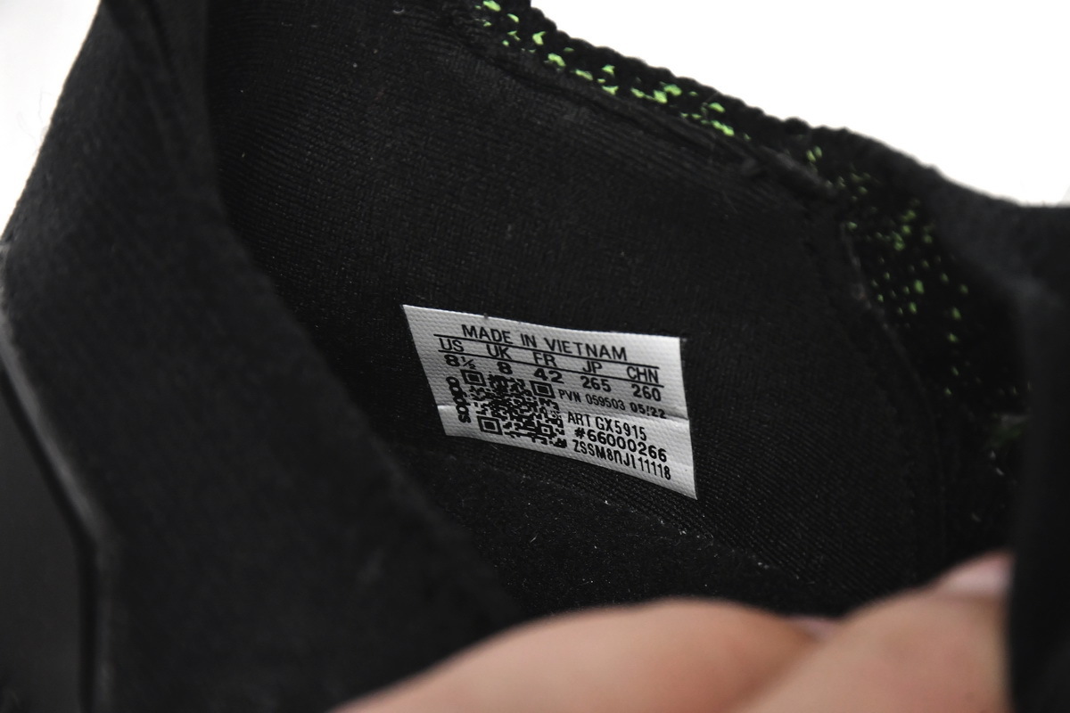 adidas Ultra Boost 2022 Black Solar Yellow GX5915