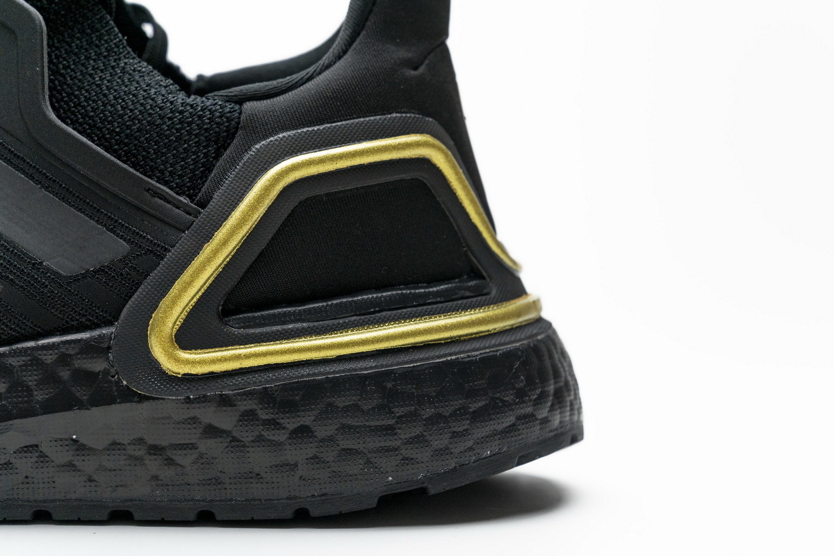 adidas Ultra BOOST 20 CONSORTIUM Black Gold Real Boost EG0754