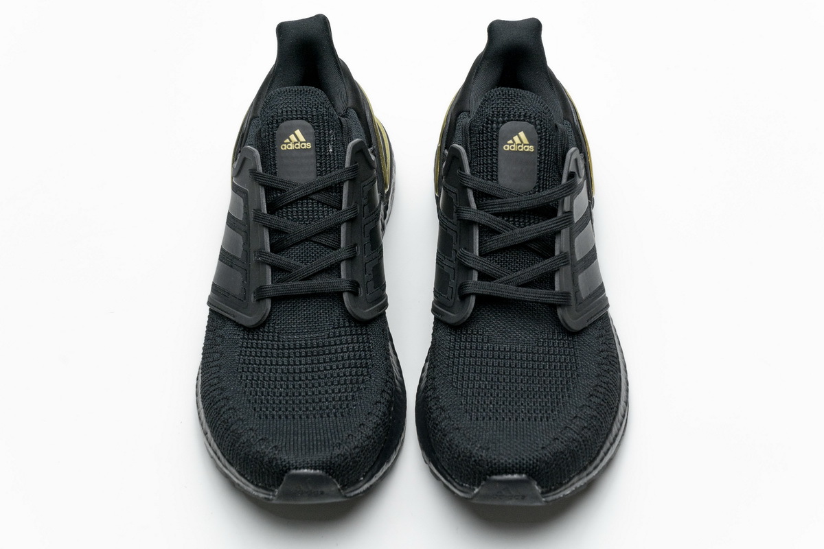 adidas Ultra BOOST 20 CONSORTIUM Black Gold Real Boost EG0754