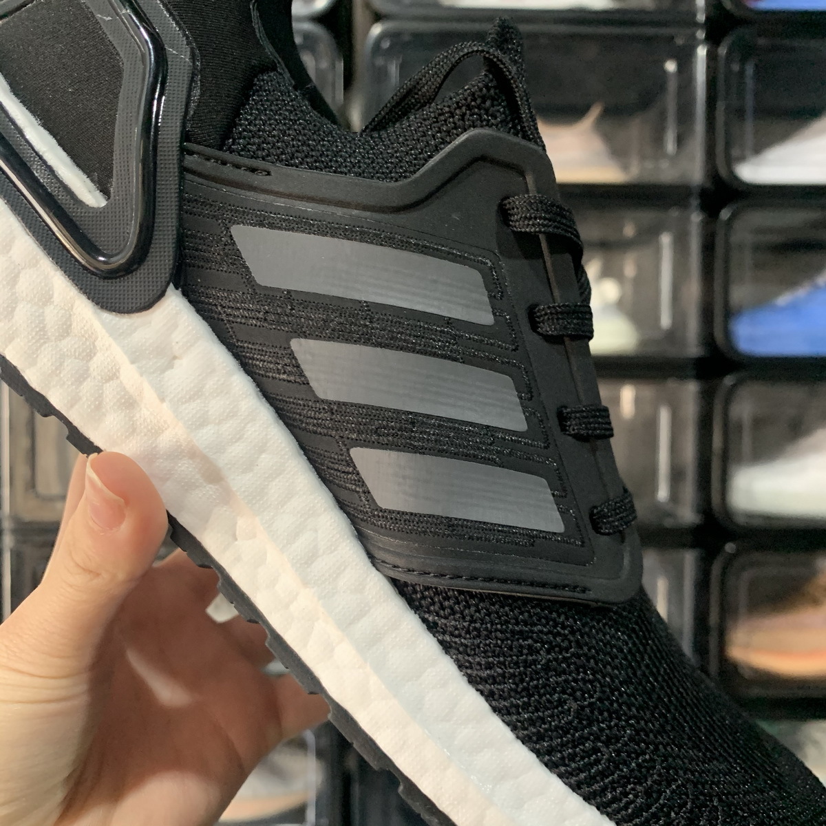 adidas Ultra BOOST 20 CONSORTIUM Black White Real Boost EF1043