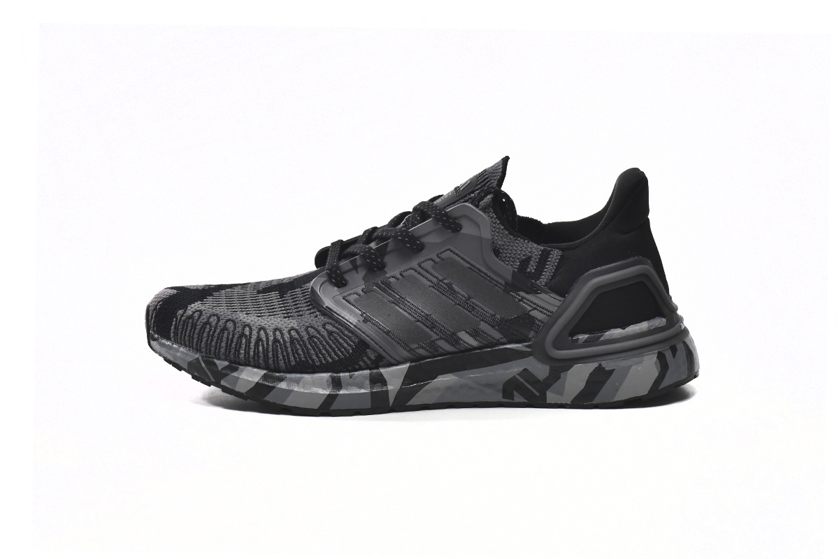 adidas Ultra Boost 20 Core Black Grey FV8329