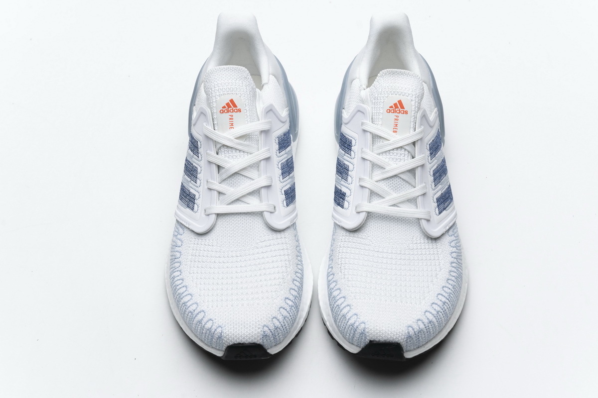 adidas Ultra BOOST 20 White Light Blue FY3454