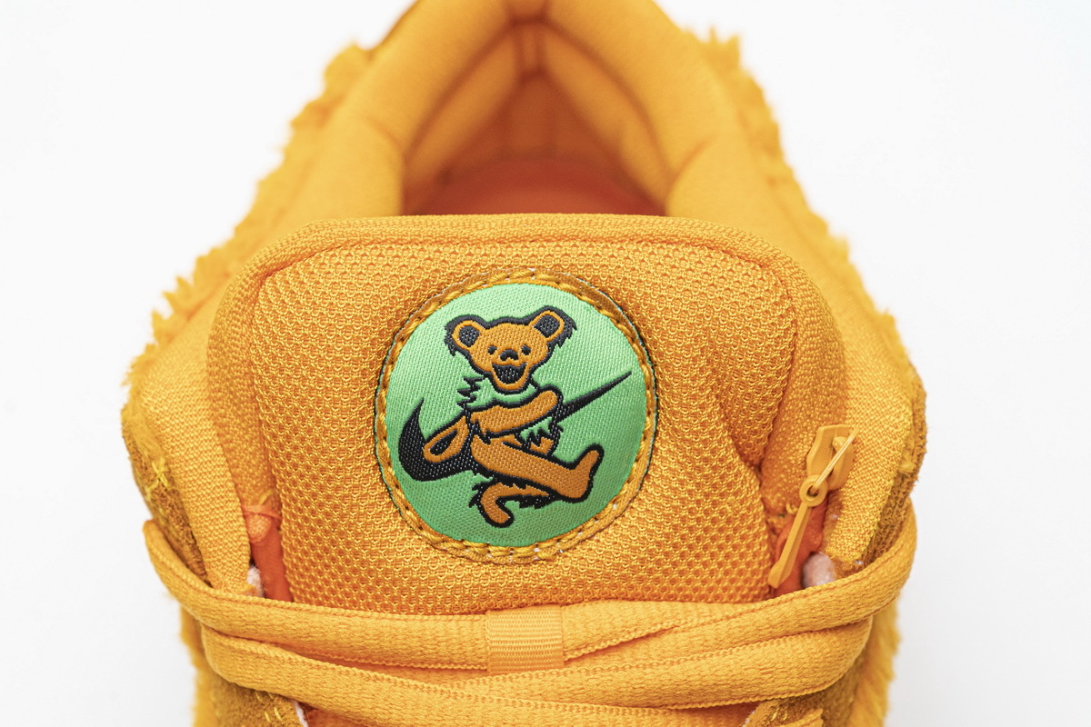 Grateful Dead x Nike SB Dunk Low Pro QS“ Orange Bear” CJ5378-800