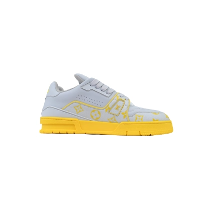 Louis Vuitton Trainer Grey Color Printing 1AHTPN 02