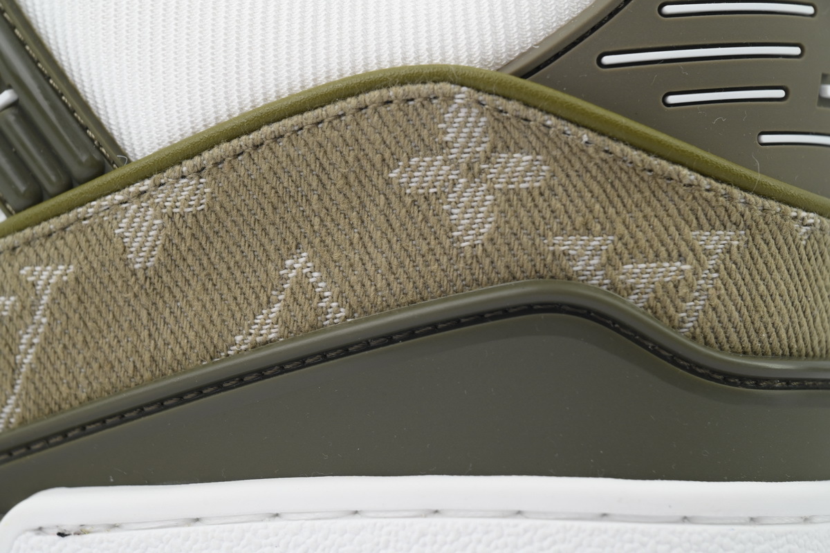 Louis Vuitton Trainer Military Green Cowboy  1AIKMZ