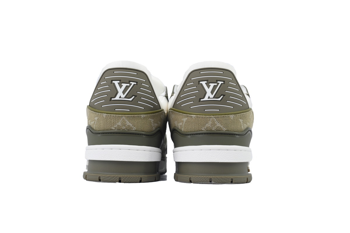 Louis Vuitton Trainer Military Green Cowboy  1AIKMZ
