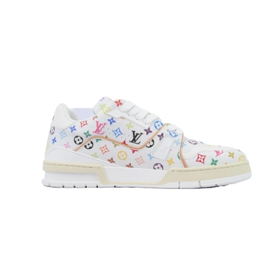 Louis Vuitton Trainer Murakami Takashi White 1AHEKE 02