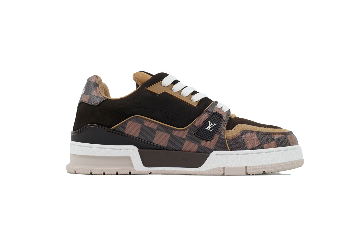 Louis Vuitton Trainer NIGO Co Branded Coffee Colors 1AIN08