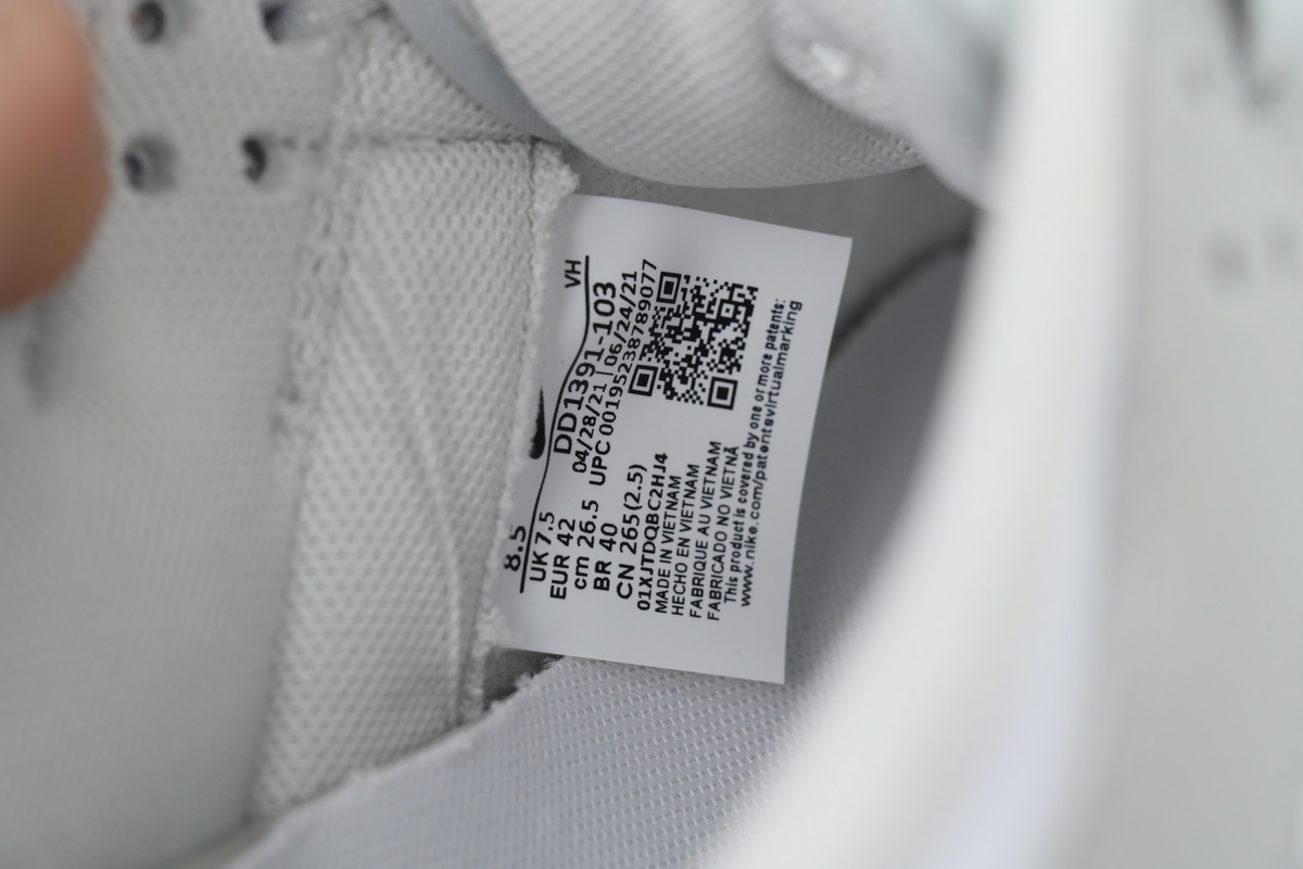Nike Dunk Low Grey Fog DD1391-103
