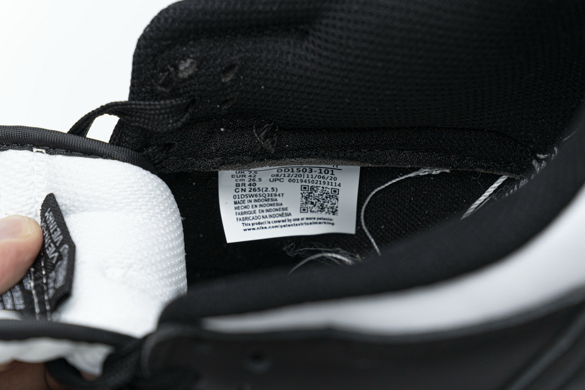 Nike Dunk Low Retro “Black” DD1503-101