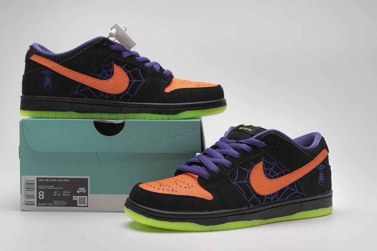 Nike SB Dunk Low “Night Of Mischief” BQ6817-006