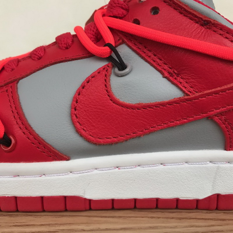 OFF-White X Nike Dunk Low University Red CT0856-600