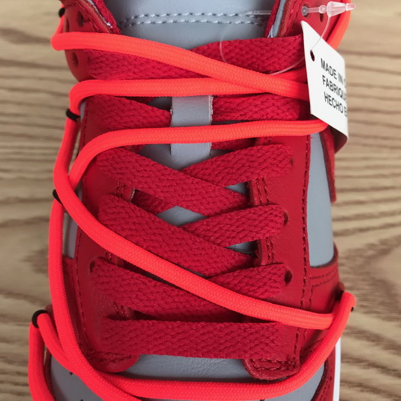 OFF-White X Nike Dunk Low University Red CT0856-600