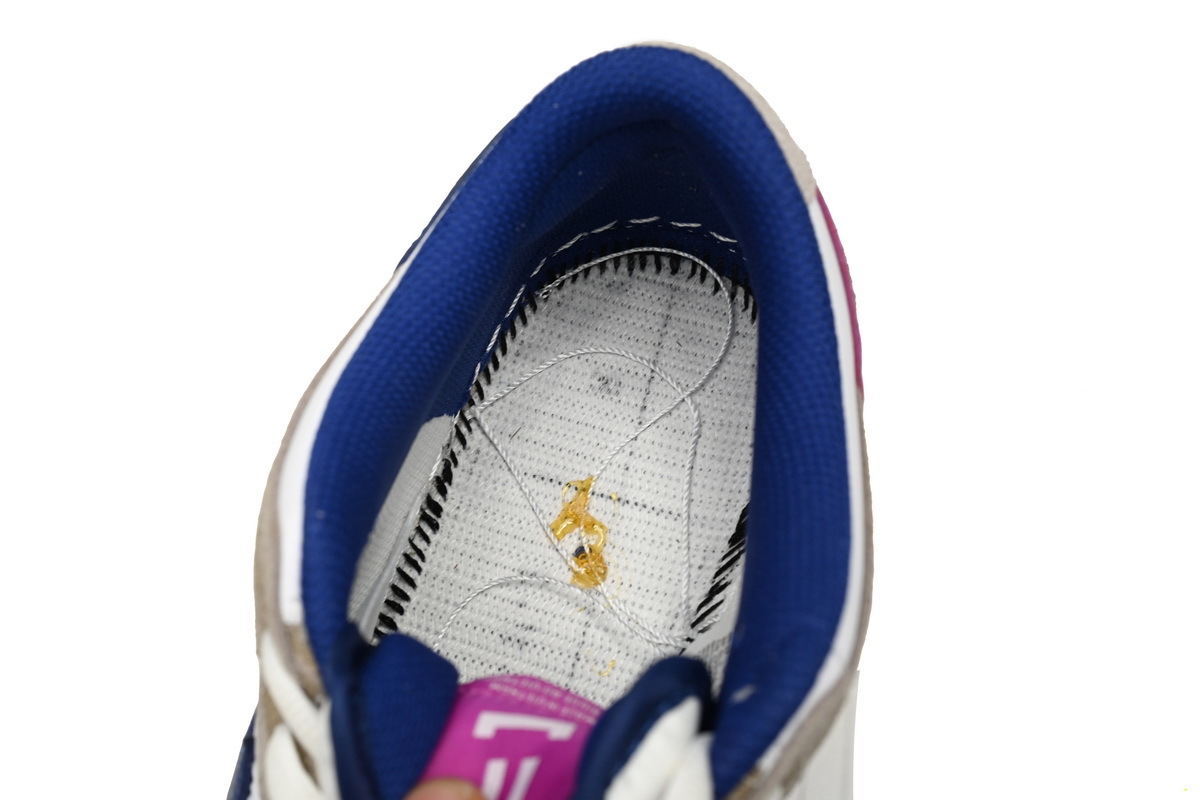 Rayssa Leal × Nike SB Dunk Low White Blue Purple FZ5251-001