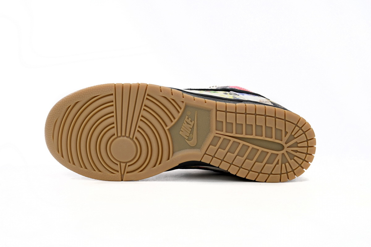 FLAME God Supreme × Nike Dunk Low “Rammellzee” FD8778-001