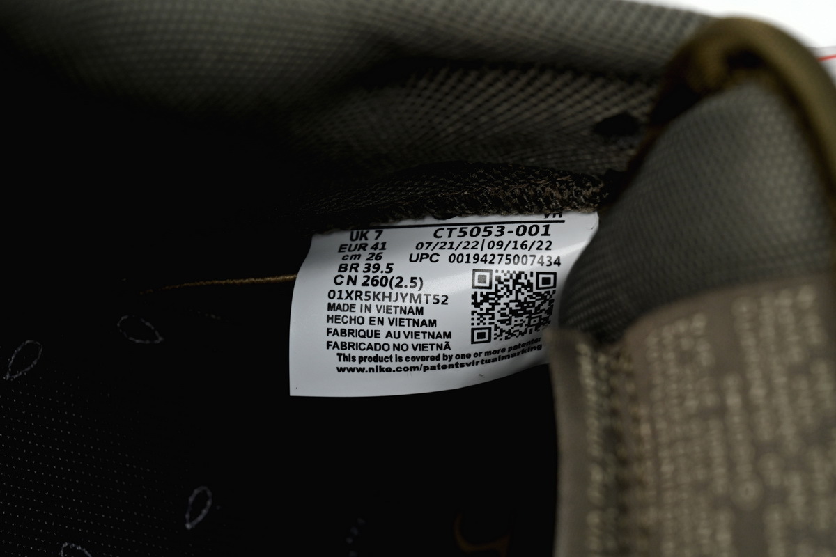 FLAME God Travis Scott x Nike SB Dunk Low CT5053-001
