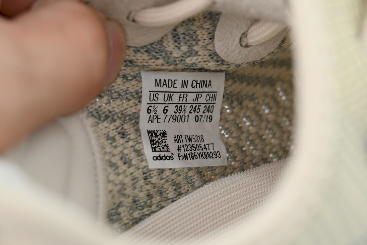 FLAME God adidas Yeezy 350 Boost V2 "Citrin Reflective" FW5318
