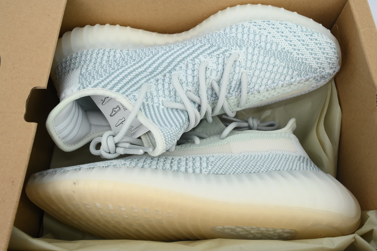 FLAME God adidas Yeezy 350 Boost V2 "Cloud White" FW3043