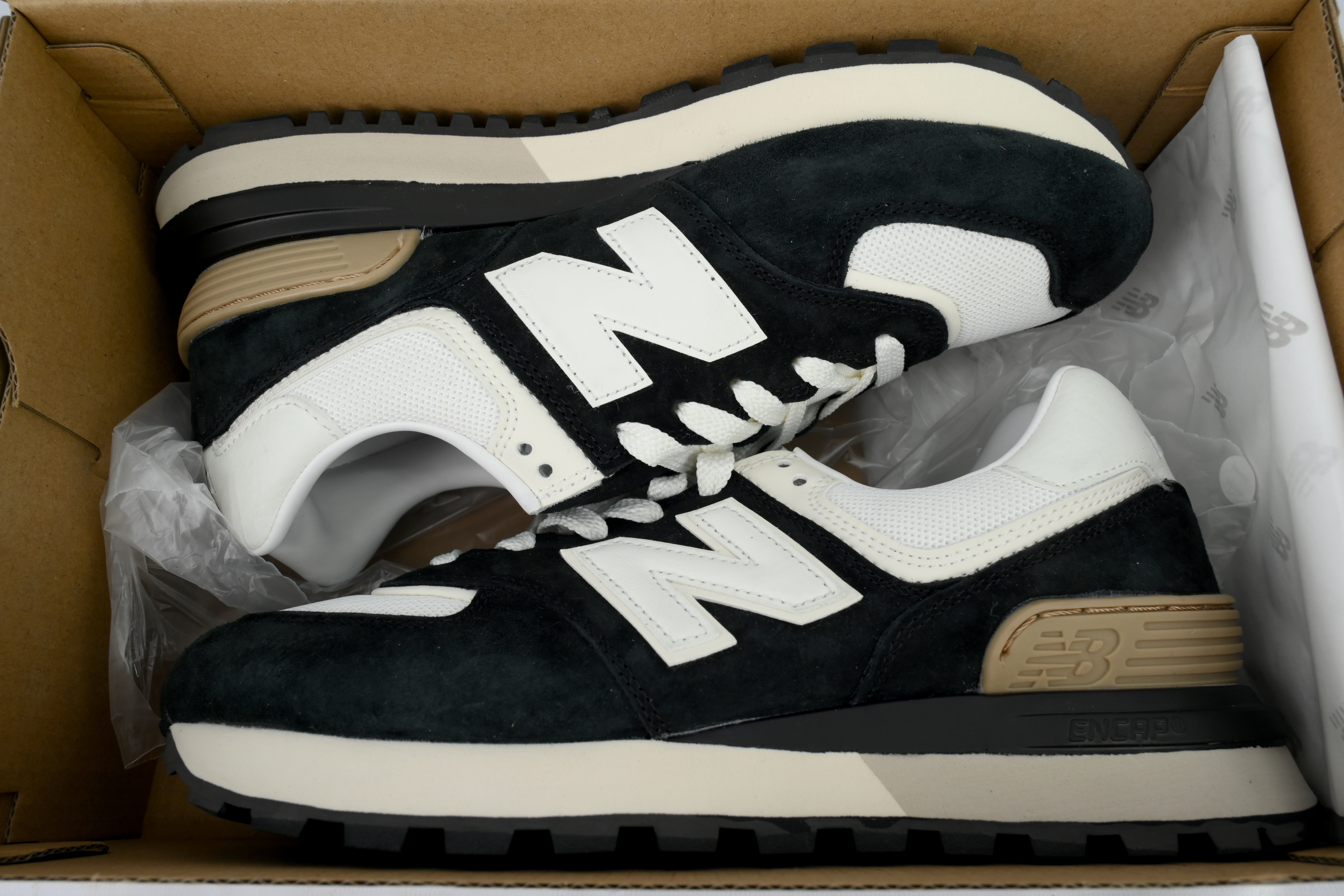 New Balance 574 Legacy 'Black Angora' U574L-GRA