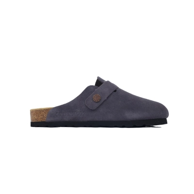 Birkenstock Boston Soft Footbed Ash Blue Slippers 0860831 02