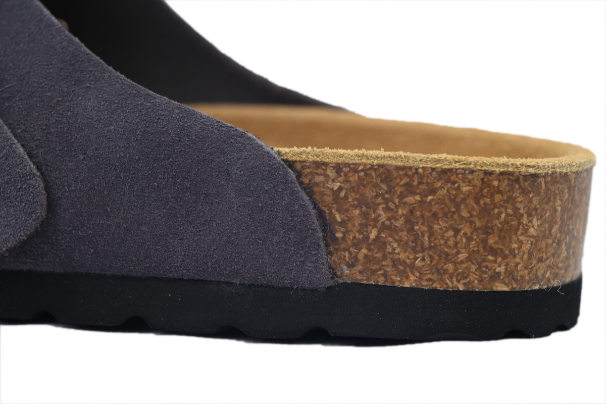 Birkenstock Boston Soft Footbed Ash Blue Slippers 0860831