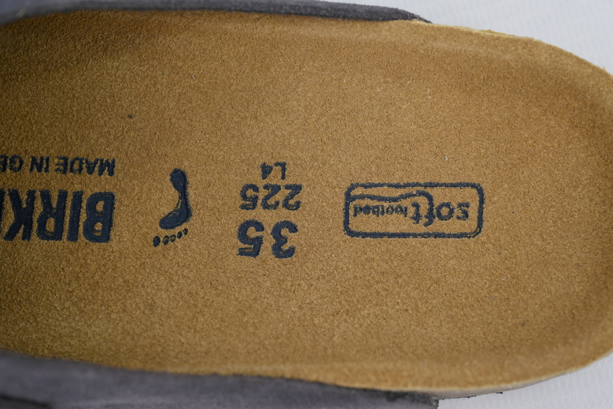 Birkenstock Boston Soft Footbed Ash Blue Slippers 0860831