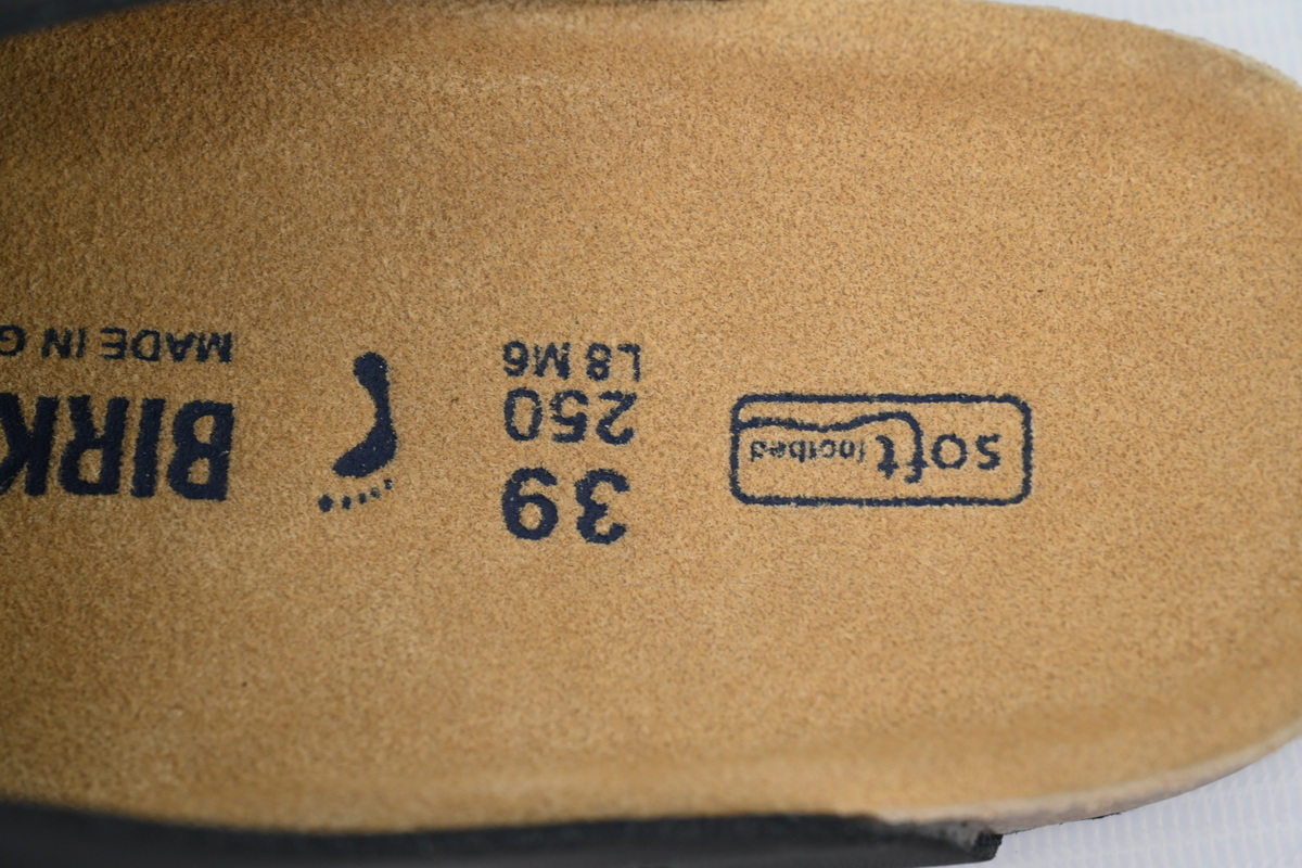 Birkenstock Boston Soft Footbed Black Oil Surface Slippers 059461