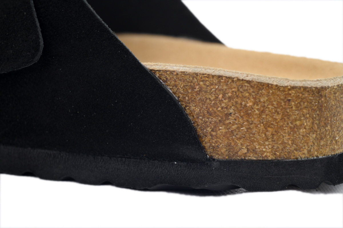 Birkenstock Boston Soft Footbed Black Slippers 0051191