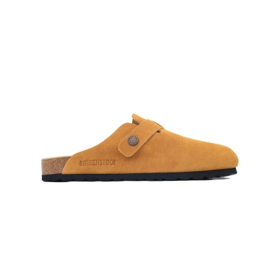 Birkenstock Boston Soft Footbed Brown Slippers 1009543 02