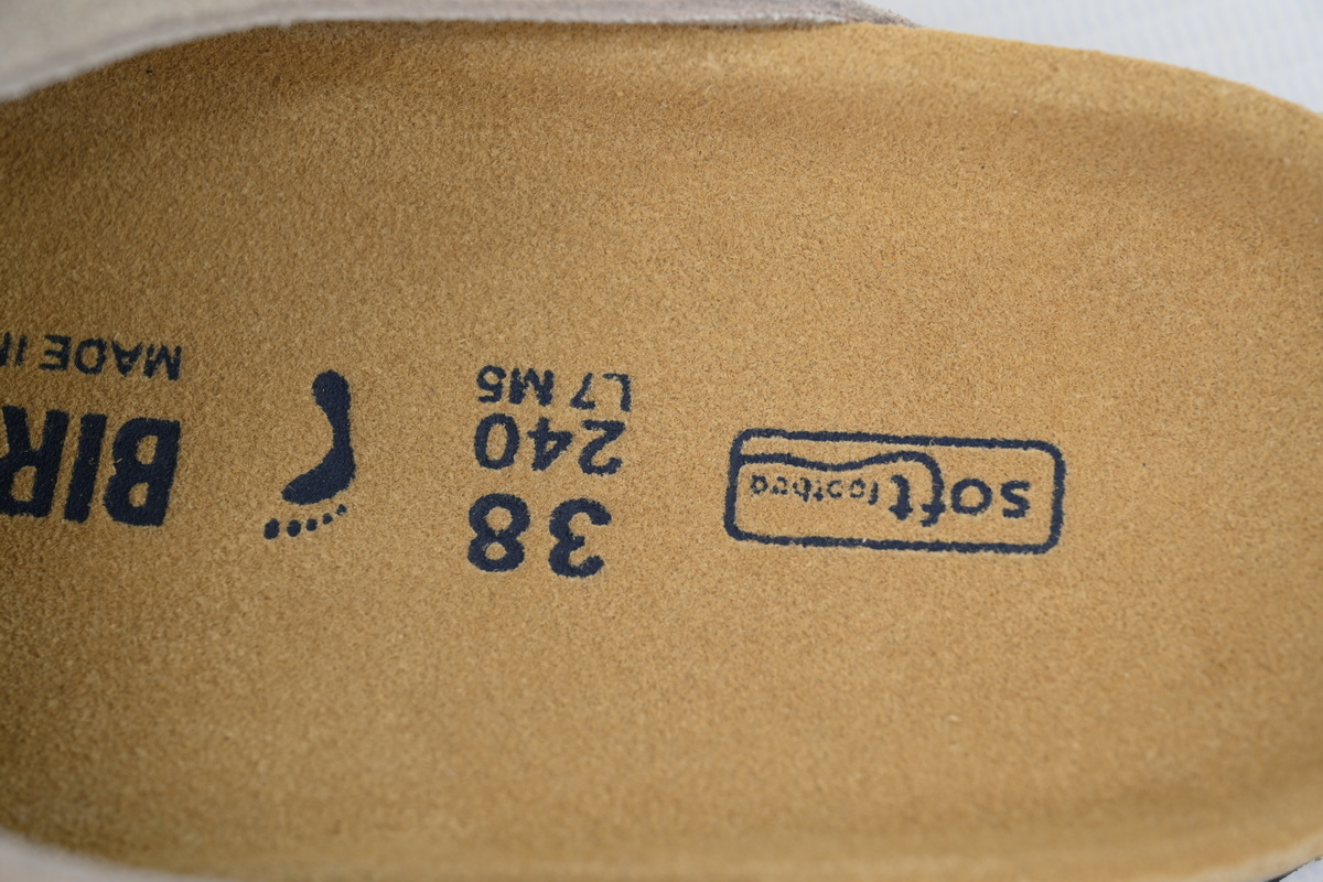 Birkenstock Boston Soft Footbed Grey Slippers 1027376