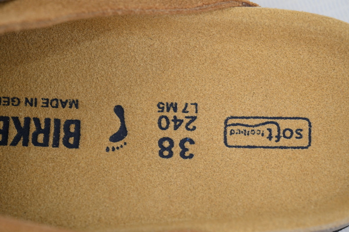 Birkenstock Boston Soft Footbed Ostrich Color Slippers 1009542